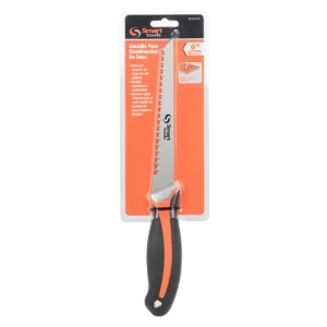 Serrucho para volcanita con cuerpo de aluminio: precisión y durabilidad profesional aseguradas.