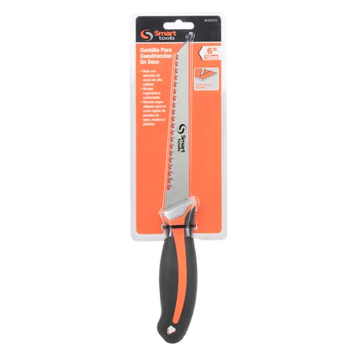 Serrucho para volcanita con cuerpo de aluminio: precisión y durabilidad profesional aseguradas.