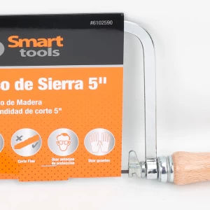 Marco de sierra calador 5" robusto y preciso para profesionales exigentes.