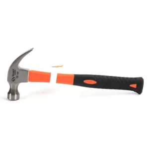 Martillo carpintero 20 oz con mango de fibra: precisión y durabilidad para profesionales.