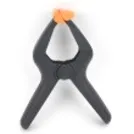 Pinza Quick Grip Nylon 2": sujeción segura y rápida para profesionales eléctricos.